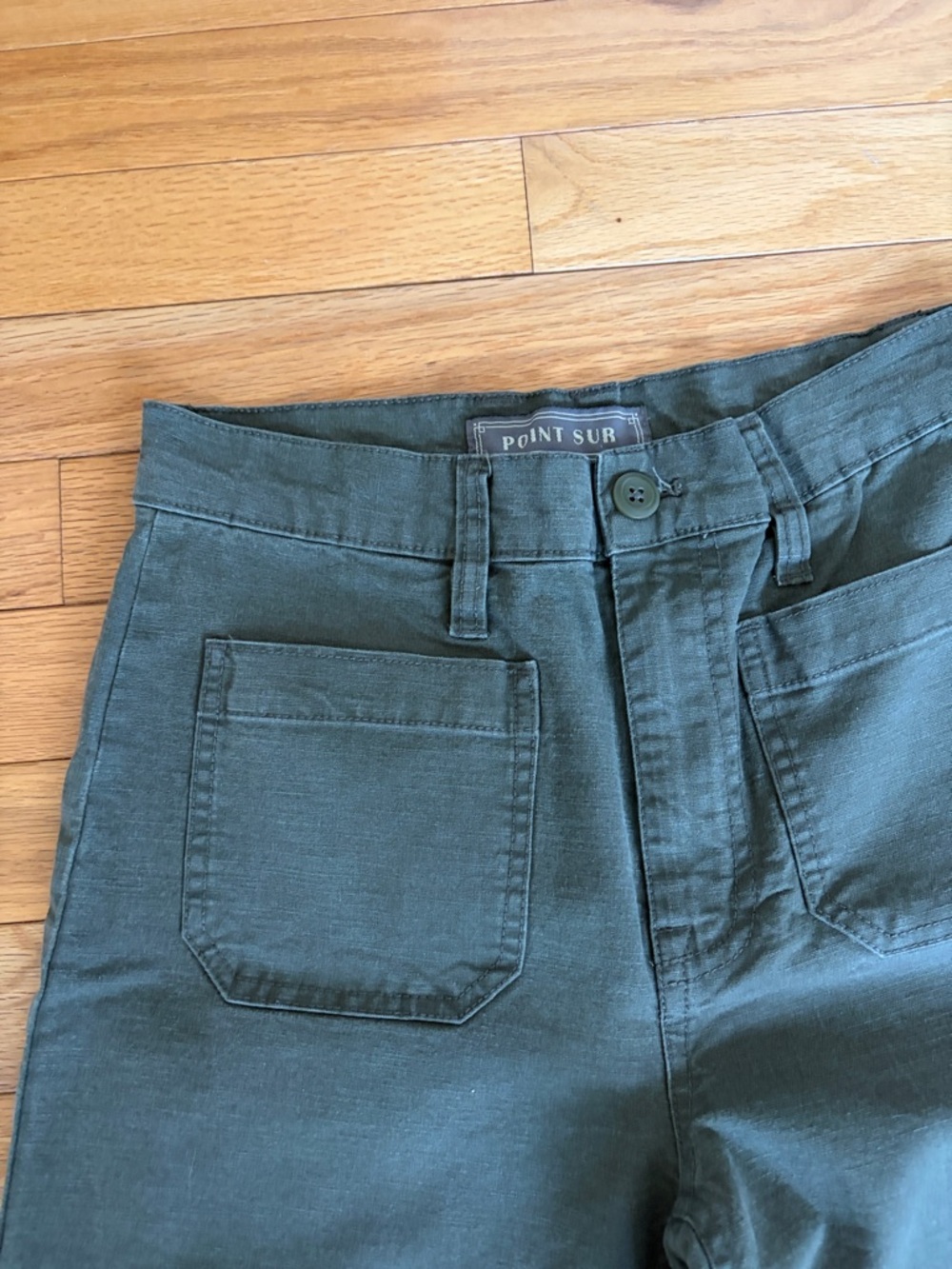Jcrew Women's Dark Green Casual Capris - Picture 8 of 10